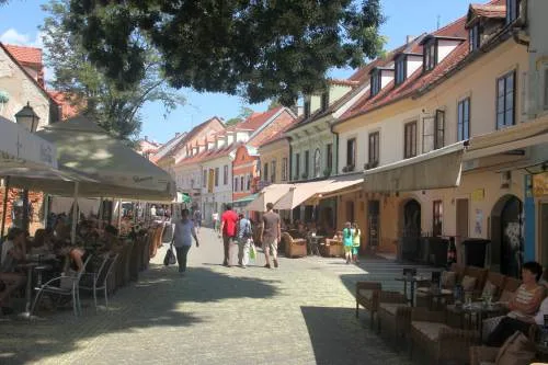 Malownicze uliczki Zagrzebia