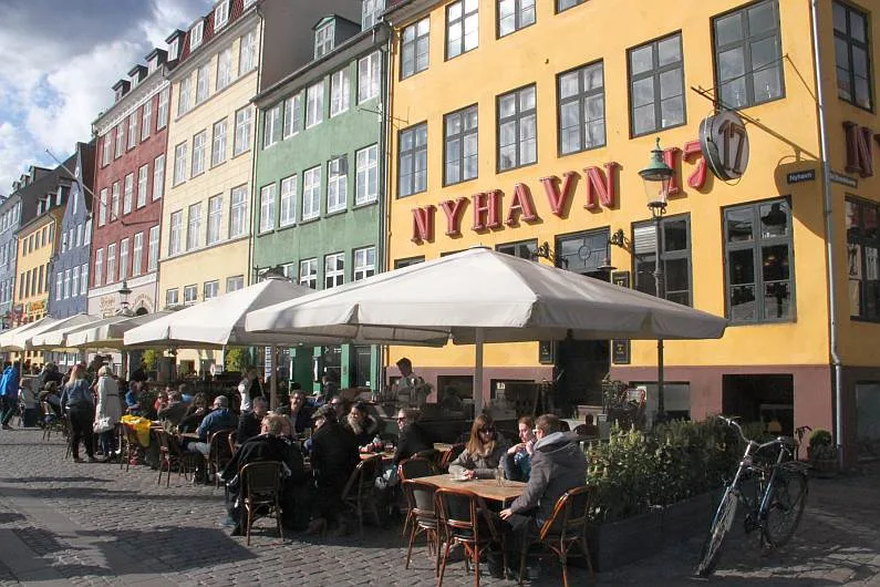 Kafejki przy Nyhavn