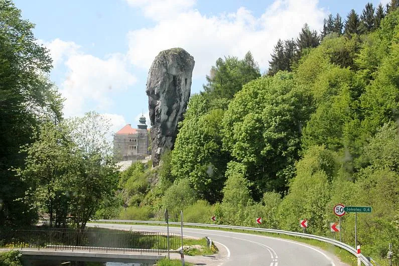 Maczuga Herkulesa i Zamek w Pieskowej Skale
