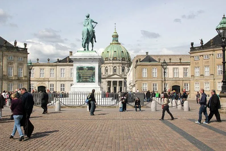 Plac przy Zamku Amalienborg