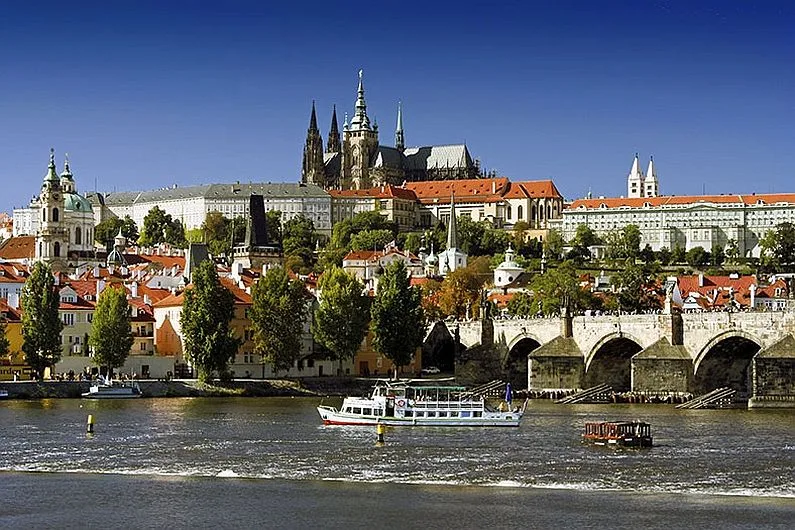 Praga widok na Hradczany