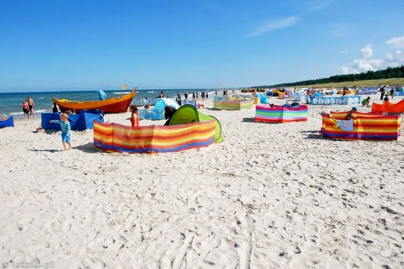 Plaża w Kołobrzegu
