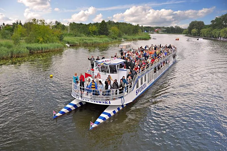 Rejs statkiem Studzienniczna - Augustów
