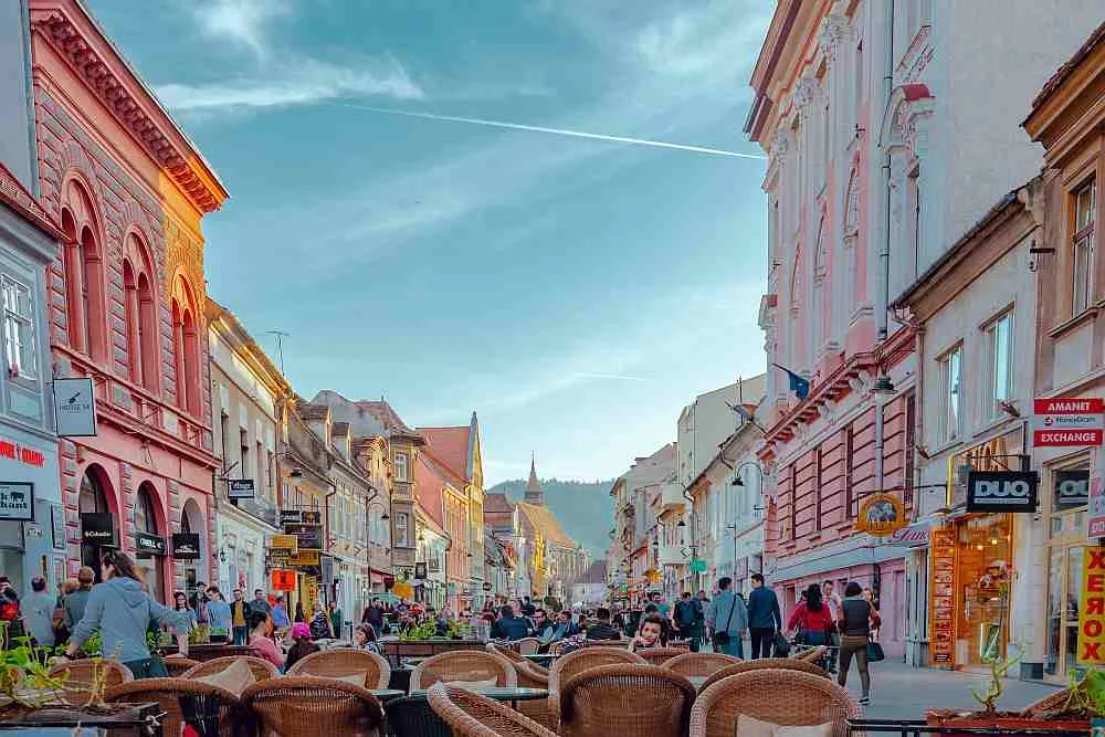 Braszów miasto w środkowej Rumunii