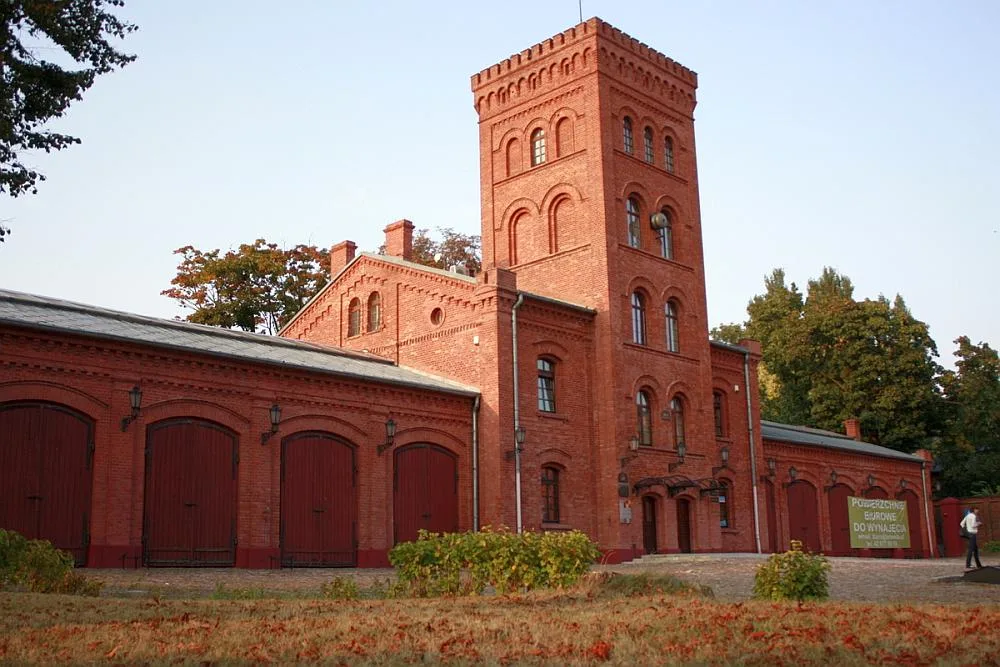 Księży Młyn - remiza strażacka