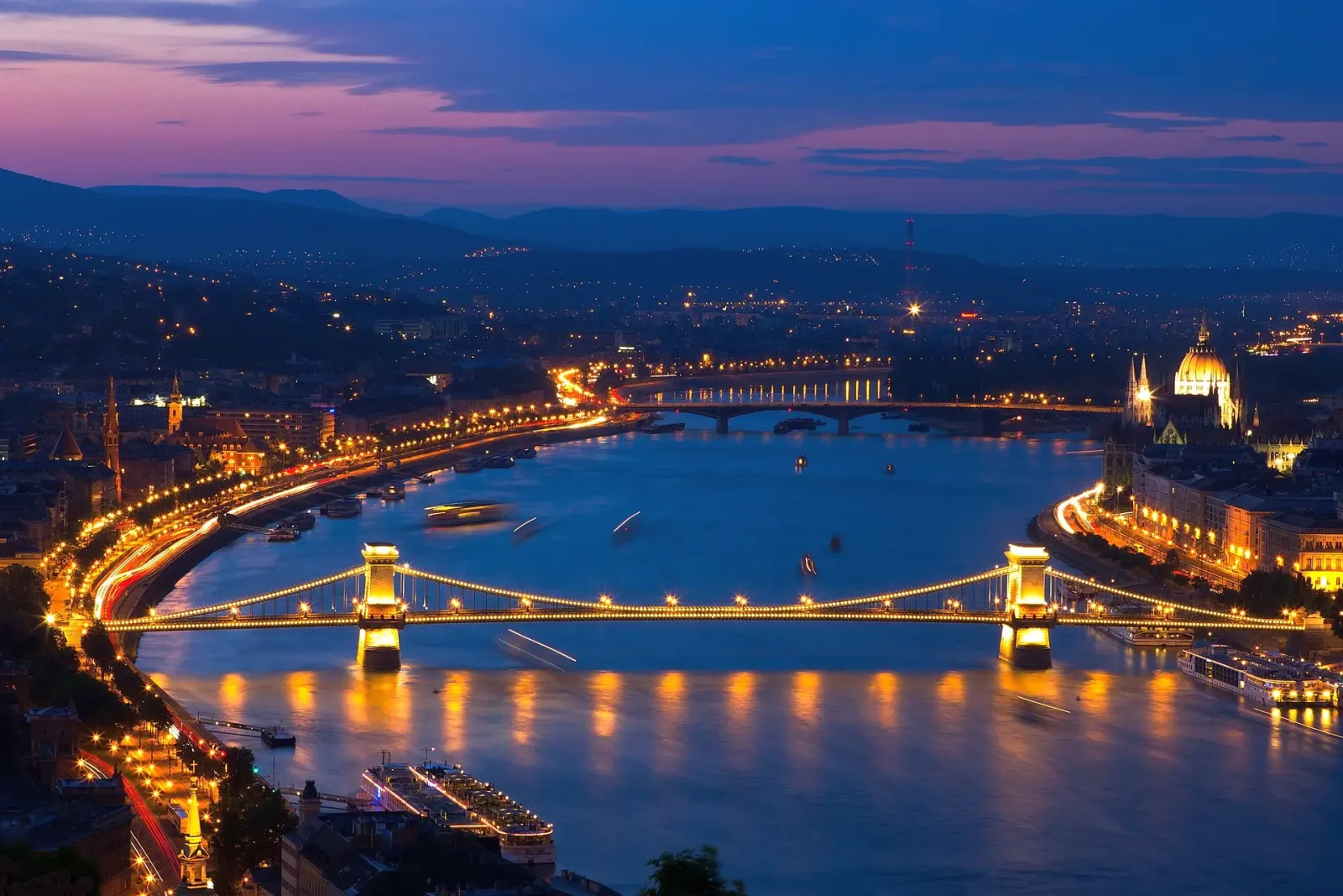 Budapeszt nocą